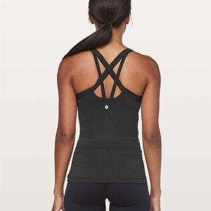 Lululemon Athletica Black Strappy Tank Top